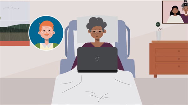 Using virtual care to enhance palliative care experiences