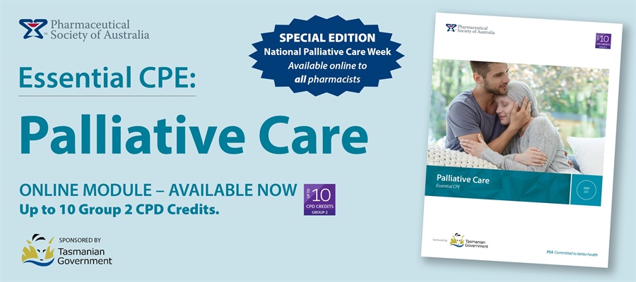 A new eLearning resource to improve pharmacist engagement with palliative care